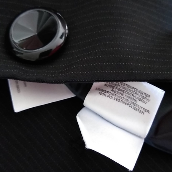 Le Suit Separates Black Pant Suit 6P 8P - Picture 16 of 16